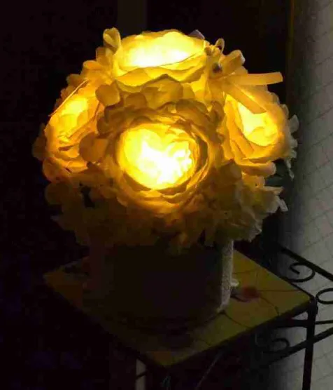 福尔摩沙感应灯花