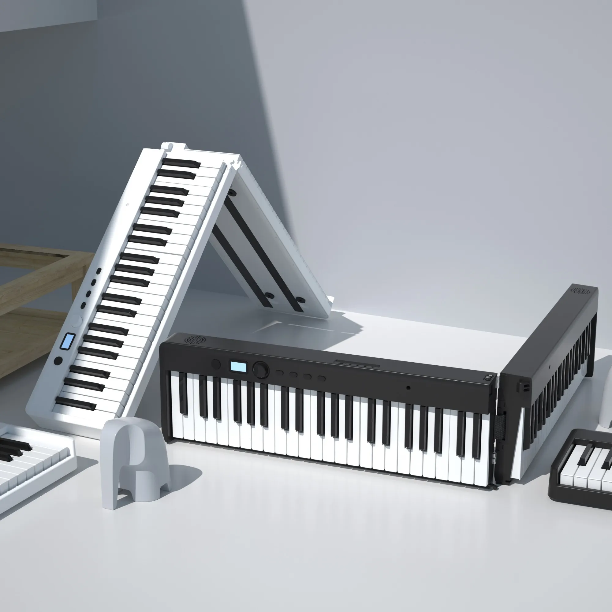 Foldable Electronic Piano 88 Keys