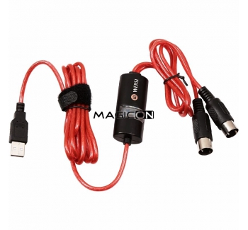 MIDI to USB Interface Converter Cable